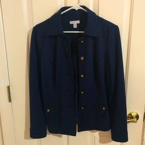 Charter Club blazer, navy blue, size small